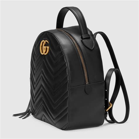 gucci womens back pack|Gucci backpack women black.